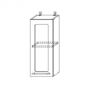 Монако ВПС 300 шкаф верхний стекло в Алдане - aldan.mebelnovo.ru | фото
