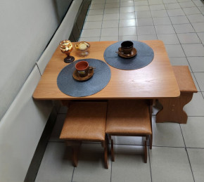 Обеденная зона Миссия (бук) в Алдане - aldan.mebelnovo.ru | фото