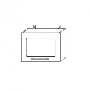Опера ВПГС 500 шкаф верхний горизонтальный со стеклом в Алдане - aldan.mebelnovo.ru | фото
