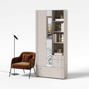 Вешалка с зеркалом Одетта (ВШ1) в Алдане - aldan.mebelnovo.ru | фото